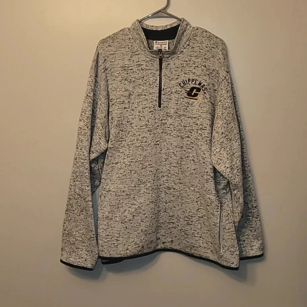 Champion Chippewas Central Michigan University 3XL Men's pullover sweater LOT-E